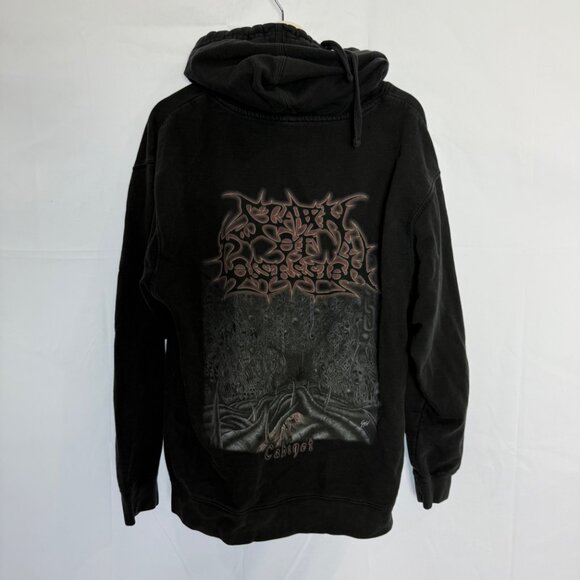 Spawn of Possession Cabinet Sweatshirt Hooded Hoodie Black Men's Size Large - Picture 4 of 9